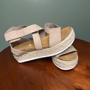 Coconuts by Matisse Neutral Espadrille Sandals
